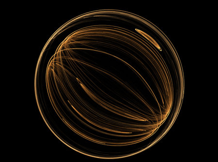 fractal ballの写真素材