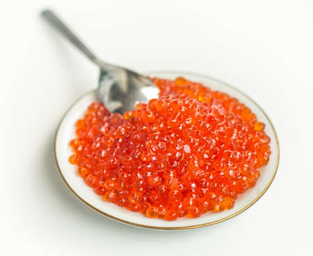 red caviar dishの写真素材