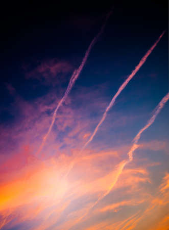 dramatic skyの写真素材