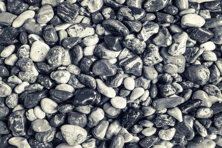 beach pebblesの写真素材