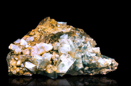 topaz crystalsの写真素材