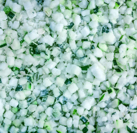 frozen vegetable saladの写真素材
