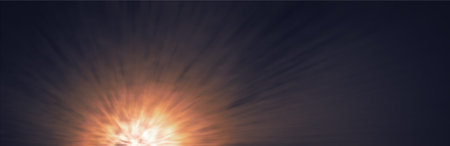 abstract sunrise
