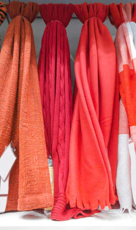 curtains on saleの写真素材