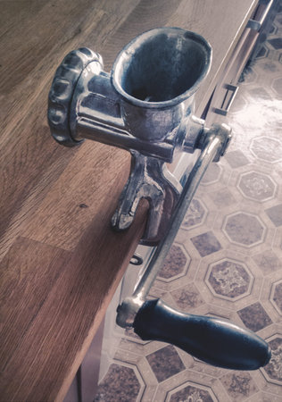 vintage meatgrinderの写真素材