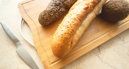 still-life with breads