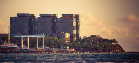 luxury apartments in Anapa, Russiaのeditorial素材