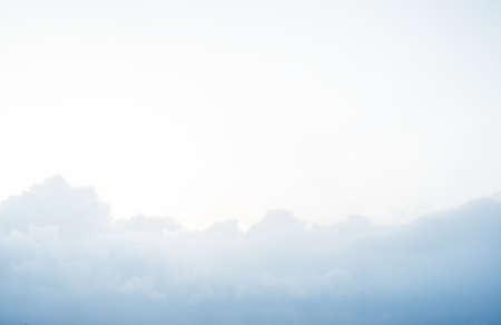 cloudy sky at pastel tones の写真素材