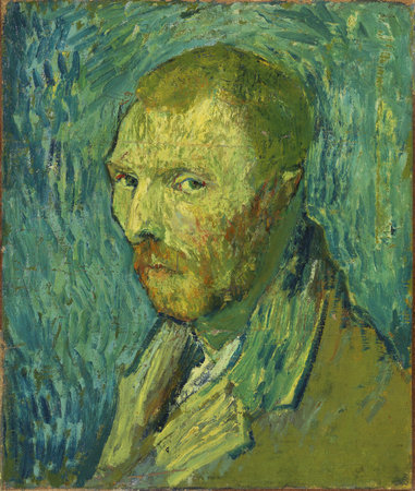 the Oslo Selfportrait by Vincent Willem Van Gogh, 1889. National Gallery, Norwayのeditorial素材
