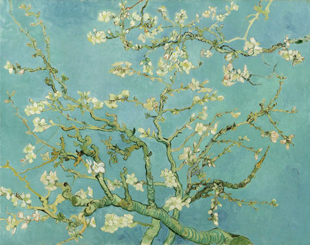 the Almond Blossom by Van Gogh 1890. Van Gogh Museum, Amsterdamのeditorial素材