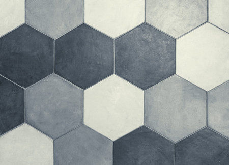 the natural ceramic tile floor