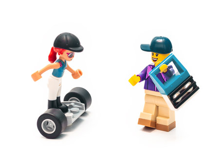 2021: Lego constructor Friends serie, Youth street culturesのeditorial素材