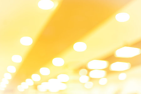 abstract warm perspective golden natural fuzzy backgroundの写真素材