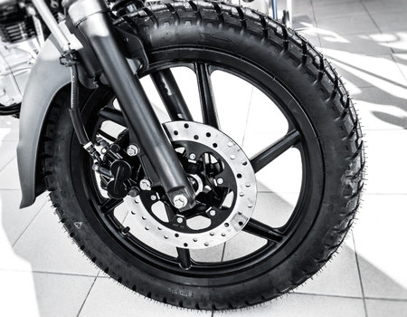 front wheel brand new motorcycle