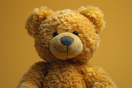 Soft and huggable plush teddy bear, measuring 12 inches tall. Perfect for cuddling or gifting, suitable for all ages, and guaranteed to bring joy and comfort to recipients.の素材