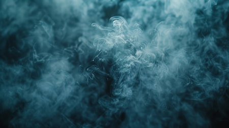The smoke is thick and opaque, and it obscures the background completely. It is a beautiful and mysterious image that can be used to create a variety of different moods and atmospheres.@240804_の素材
