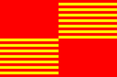 Flag of Saint-Amand-Montrond is a commune in the Cher department in the Centre region of France and le Berry Vector illustrationのイラスト素材