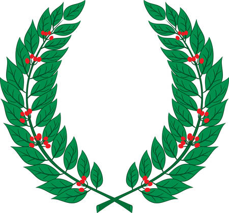 Laurel wreath icon.のイラスト素材