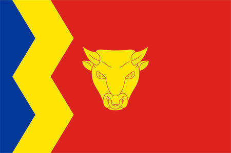 Flag of Birmingham is a major city in the West Midlands, England and is the second-largest city and metropolitan area in England and the United Kingdom. Vector illustrationのイラスト素材