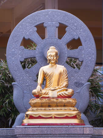 Gold buddhaの写真素材