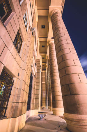 City night architectureの写真素材