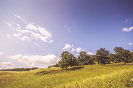 Sun landscape sky blueの写真素材