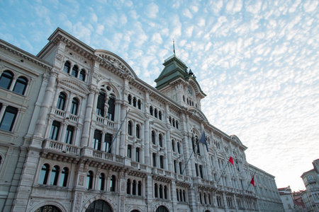 Stroll along the banks and squares of Triesteの写真素材