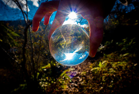 Sun and reflection