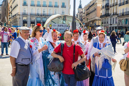 Tour around the City of Madrid Spainのeditorial素材