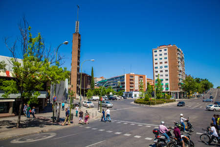 Tour around the City of Madrid Spainのeditorial素材