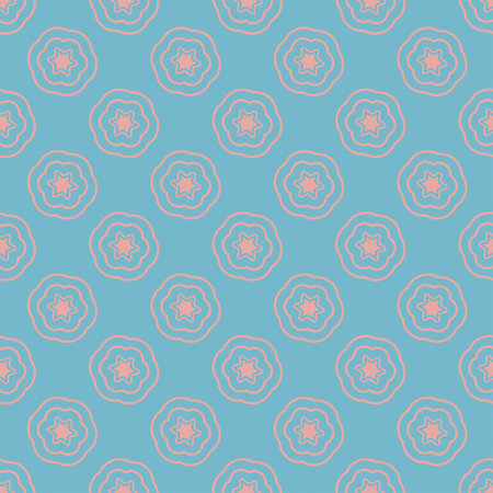 Seamless color background. The texture of simple doodle elements. Decorations for fabrics,...