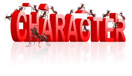 character building therapy to individuality self esteem and confidenceの写真素材