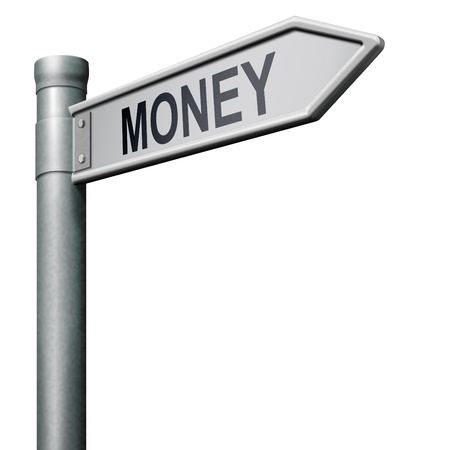 way to money search for cash or credit bank loanの写真素材