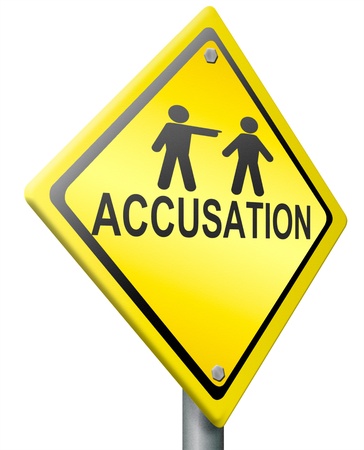 false accusation pointing finger  or getting fired accuse other picking person select volunteer guilty firing employeeの写真素材