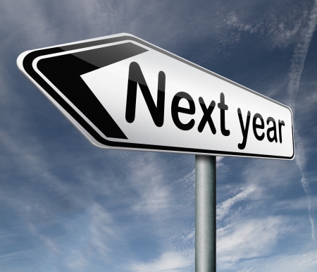 next year 2013 2014 new start の写真素材