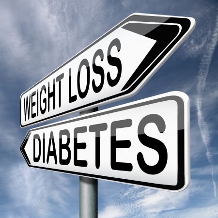 weight loss or diabetes prevention and treatment overweight diet for diabetic adults and children dieting helps fighting this sicknessの写真素材