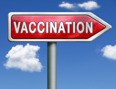 flu vaccination needle immunization shotの写真素材