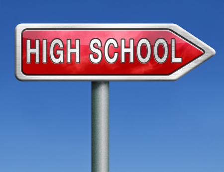 high school choice or search find good education の写真素材