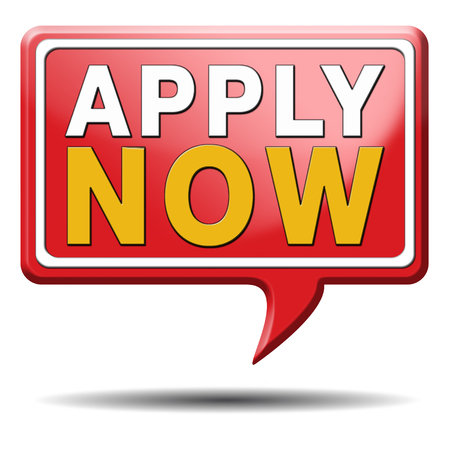 Apply now and subscribe here for full membership. Fill in application form. Subscription icon or button. の写真素材