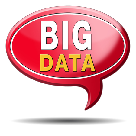 big data storage and analytics in the cloud or on external serverの写真素材