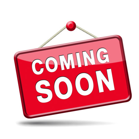 coming soon brand new product release next up promotion and  