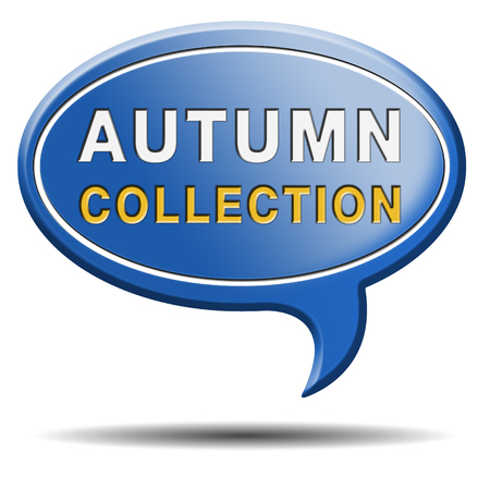 autumn collection new latest fashion style icon or labelの写真素材