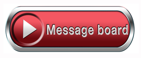 message boards sign  button or iconの写真素材