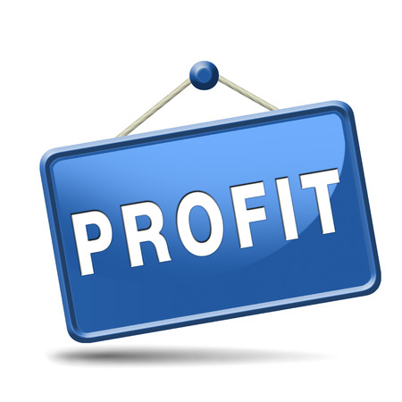 profit way to progress prosperity success and wealth financial growth profit icon profit button の写真素材