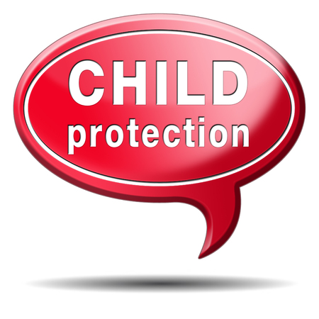 child protection and care give children a safe home and protect them from abuse or domestic violenceの写真素材