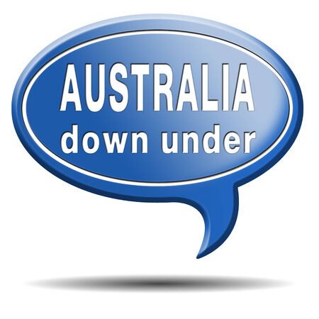 Australia down under continent tourism holiday vacation economy countryの写真素材