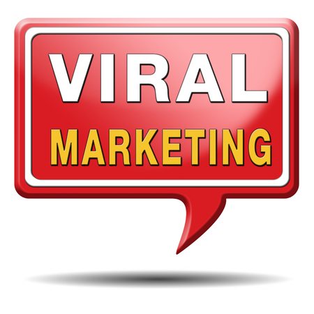 viral marketing strategy for online internet market の写真素材