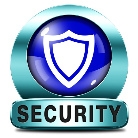 security icon firewall data safety and protection online internet privacyの写真素材