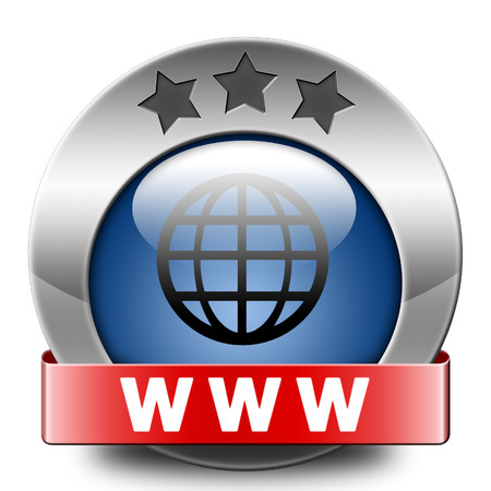 www world wide internet iconの写真素材