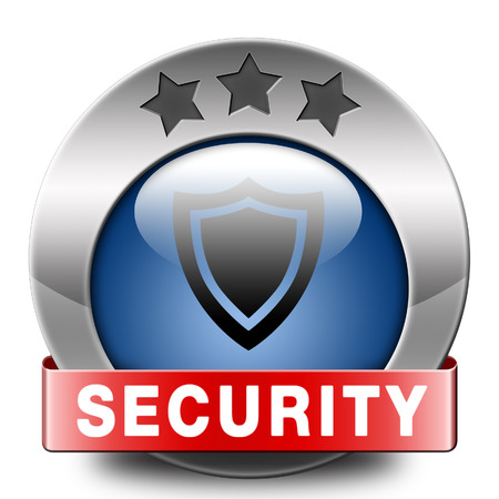 security icon firewall data safety and protection online internet privacyの写真素材